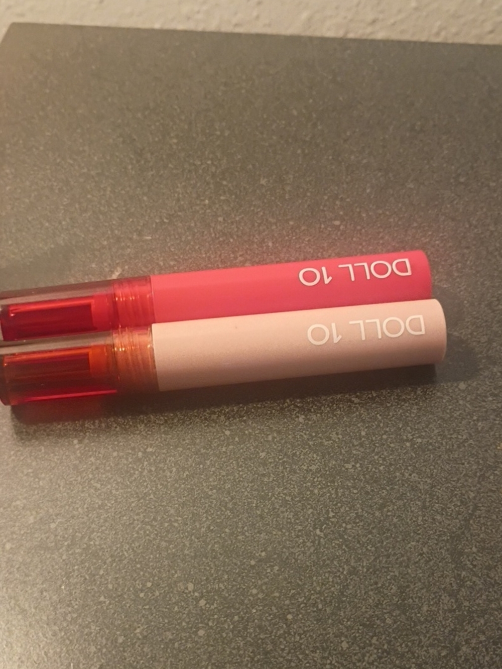 Doll 10 Duo Lip Tint Set in Satin Mocha And Satin Berry